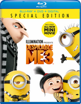 Despicable Me 3 – Blu-ray + DVD – Preowned