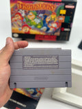 Troddlers - Super Nintendo (BOX MANUAL INSERT GAME)