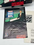 ESPN Sunday Night NFL Super Nintendo CIB (no insert)