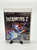 inFamous 2 (PlayStation 3 PS3, 2011) Completo con manual CIB Black Label