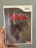Zelda Twilight Princess - Wii NO MANUAL