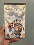 Legend of Heroes II Prophecy of the Moonlight Witch - PSP CIB