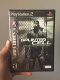 Splinter Cell - Playstation 2 NO MANUAL