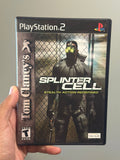 Tom Clancy's Splinter Cell (PLAYSTATION 2 PS2, 2003) Ps2 Ps 2 Nave Rápida