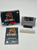 Mortal Kombat 3 - Super Nintendo BOX GAME and MANUAL