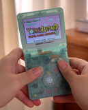 Clear Blue GBA SP Custom Game Boy Advance SP IPS Screen