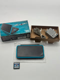 New Nintendo 2DS XL Black + Turquoise - Nintendo 3DS
