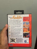 Aladdin - Sega Genesis Box and Game (NO MANUAL)