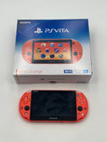PlayStation Vita Slim – Neon Orange – Modded – Refurbished – With Box (Price Reduced)