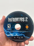 inFamous 2 (PlayStation 3 PS3, 2011) Completo con manual CIB Black Label