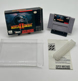 Mortal Kombat II - Super Nintendo (BOX AND GAME)