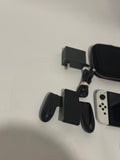 Nintendo Switch OLED Console Bundle – Complete in Box with Carrying Case – Tested