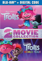 Trolls / Trolls World Tour Blu-ray 2-Movie Collection (Pre-Owned)