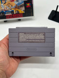 Street Racer - Super Nintendo (game and case art with rental box)