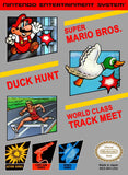 Super Mario Bros Duck Hunt World Class Track Meet - NES LOOSE CART