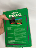 Enduro - Atari 2600 BOX and GAME