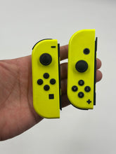 Pair of Yellow Joy-Cons for Nintendo Switch (Left + Right) REPAIR OR PARTS (READ DESCRIPTION)