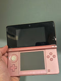 Nintendo 3DS Pearl Pink Console – Includes Charger