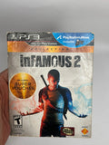 inFamous 2 (PlayStation 3 PS3, 2011) Completo con manual CIB Black Label