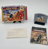 Star Wars Rogue Squadron - Nintendo 64 (BOX AND MANUAL)