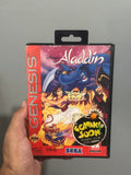 Aladdin - Sega Genesis Box and Game (NO MANUAL)