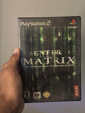 Entra en Matrix (Sony PlayStation 2, 2003) Sin Manual Ps2 Ps 2 Play 2