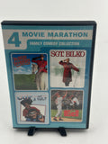 Family Comedy 4 Movie Marathon DVD – Sgt Bilko / Dudley Do-Right / Ed / Cop & A Half – DVD (Pre-Owned)