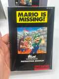 Mario is Missing - Super Nintendo CIB