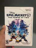 Epic Mickey 2: The Power of Two – Nintendo Wii – Complete in Box (CIB)