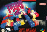 Tetris 2 - Super Nintendo LOOSE CART Cleaned and Tested