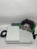 Xbox One S 500GB White Console Bundle 2TB HDD Controller HDMI 3 Free Games