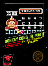 Donkey Kong Jr Math - NES LOOSE CART