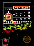 Donkey Kong Jr Math - NES LOOSE CART
