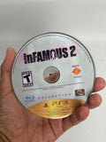inFamous 2 (PlayStation 3 PS3, 2011) Completo con manual CIB Black Label