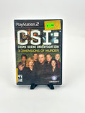CSI 3 Dimensions of Murder - Playstation 2