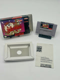 Taz-Mania - Super Nintendo BOX INSERT GAME (NO MANUAL)