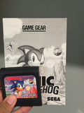Sonic the Hedgehog (Sega Game Gear) – Loose Game + Manual