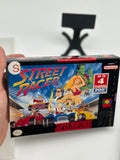 Street Racer - Super Nintendo (game and case art with rental box)