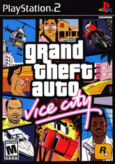 Grand Theft Auto Vice City - Playstation 2 NO MANUAL