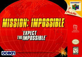 Mission Impossible - Nintendo 64 BOX MANUAL AND INSERT