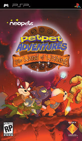 Neopets Petpet Adventures The Wand of Wishing - PSP CIB