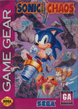 Sonic Chaos (Sega Game Gear) – Loose Cart + Manual