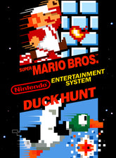 Super Mario Bros and Duck Hunt - NES LOOSE CART