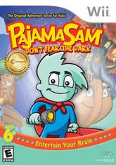 Pajama Sam: Don't Fear the Dark - Wii LOOSE DISC