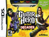 Guitar Hero On Tour Decades - Nintendo DS Game and Grip