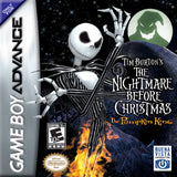 Nightmare Before Christmas: The Pumpkin King - GameBoy Advance LOOSE CART