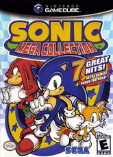 Sonic Mega Collection - Gamecube MANUAL DAMAGE