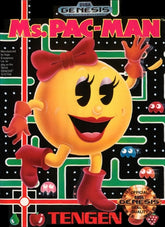 Ms. Pac-Man - Sega Genesis NO MANUAL