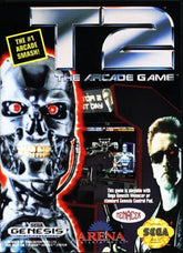 T2: The Arcade Game – Sega Genesis (No Manual)