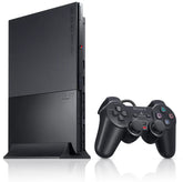Sony PlayStation 2 PS2 Slim Console Bundle w/ Controller, HDMI Adapter & 5 Games